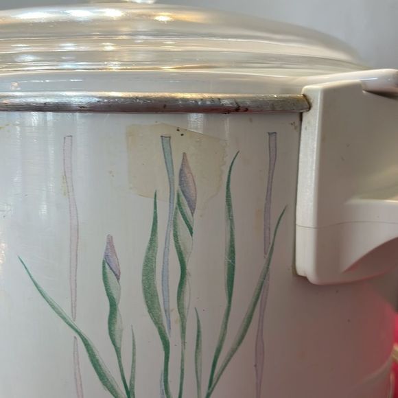 Rival/Corning Ware Crockpot Casserole Dish 3Quart Shadow Iris - Picture 12 of 13